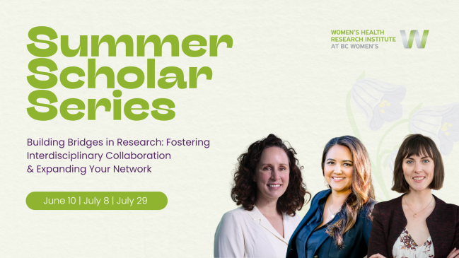 WHRI Summer Scholar Series 2026